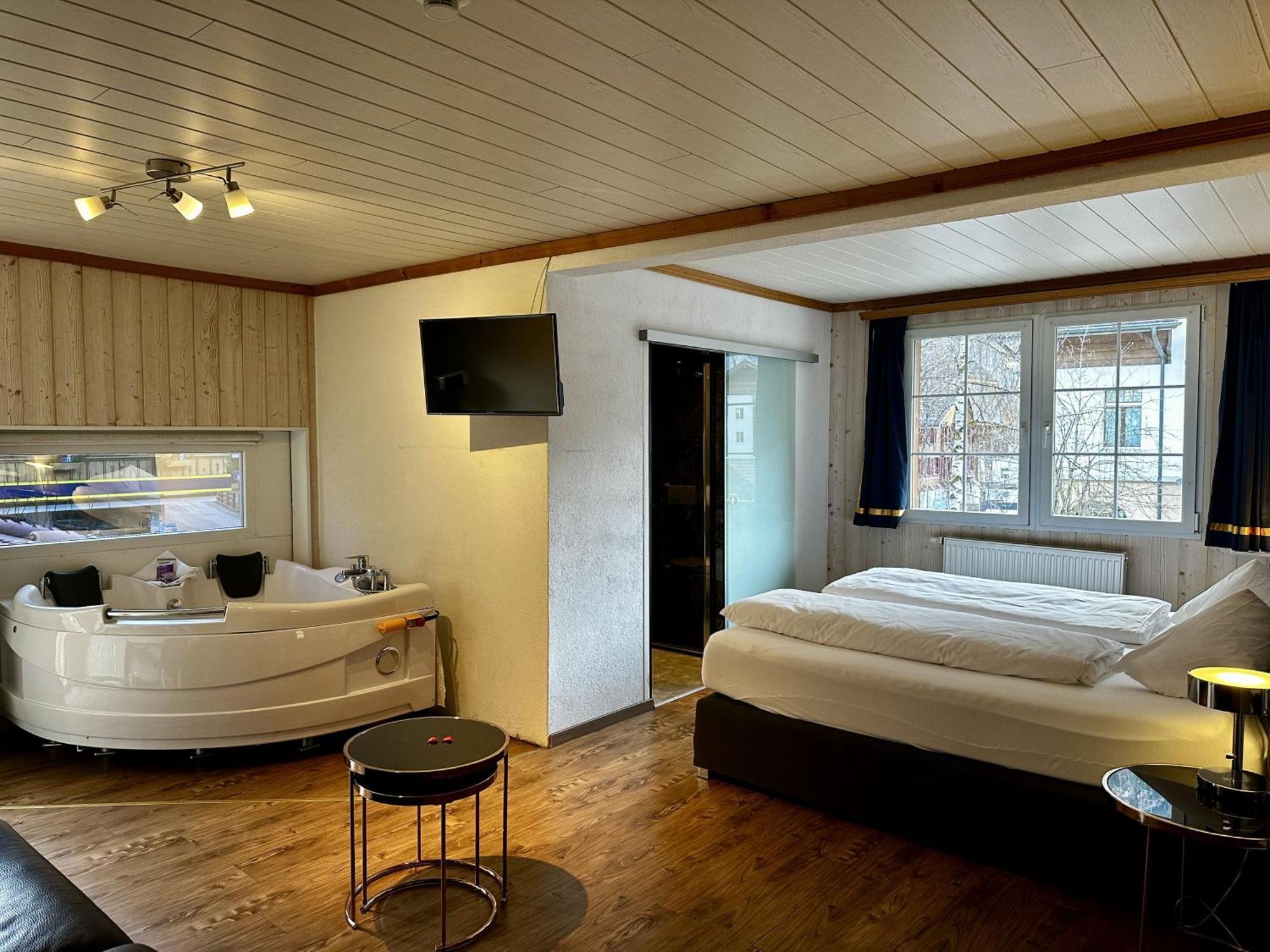 Chalet Hotel Adler Ag Кандерштег Екстер'єр фото